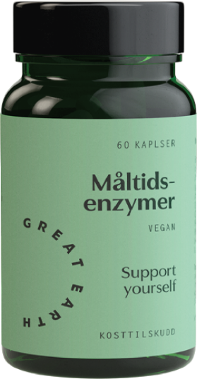 Great Earth Måltidsenzymer kapsler 60 stk. Great Earth Måltidsenzymer kapsler 60 stk.