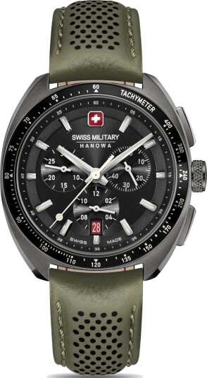 Swiss Military Hanowa Defender SMWGC0003340 Herre 41 mm Analog Kvarts urverk Safirglass