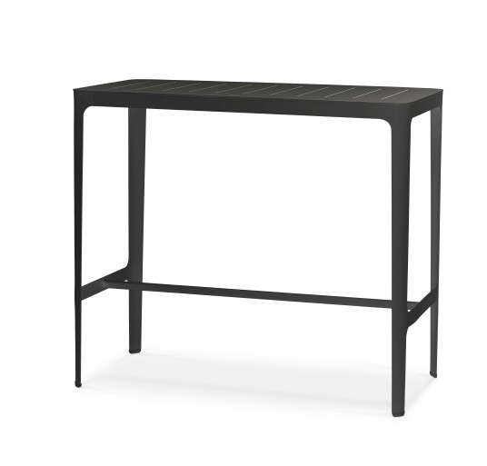 Cane-line Cut barbord Svart 120 x 105 cm Svart Cane-line Cut barbord Svart 120 x 105 cm Svart