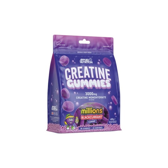 Applied Nutrition Kosttilskudd Kreatin Gummies Solbær 400 g Applied Nutrition Kosttilskudd Kreatin Gummies Solbær 400 g