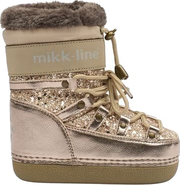 Mikk Line Champagne Glitter Snow Støvler Glitter 23 25