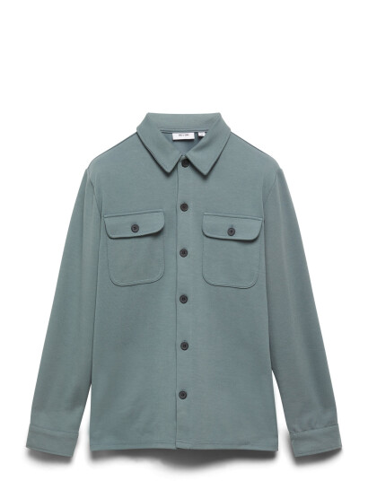 ONLY & SONS Onsnewkodyl Overshirt Sweat Noos - Blue - XS