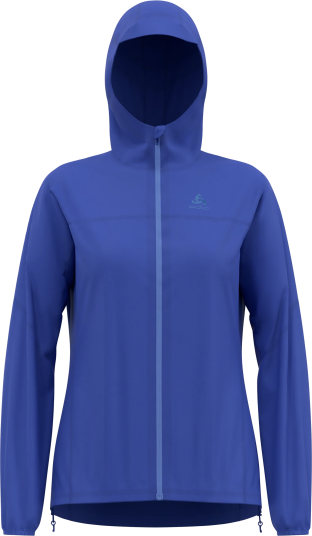 Odlo Women"s Zeroweight Waterproof Jacket Dazzling Blue L Odlo Women"s Zeroweight Waterproof Jacket Dazzling Blue L