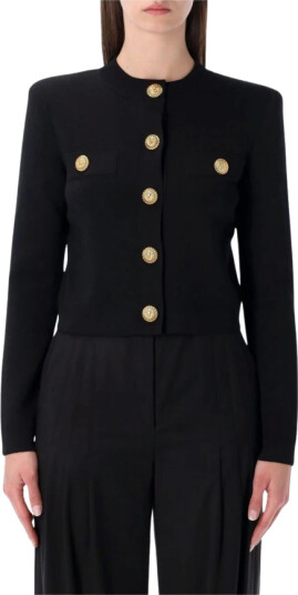 Balmain Dame Strikkevarer Svart S,