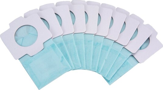 Makita Støvposer Papir 10 pk for Håndholdte Støvsugere