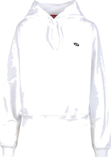 Diesel Dame Gensere & Hettegensere Hvit S,