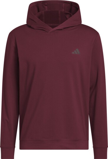Adidas Ultimate Elv Hoodie Golfgenser herre Maroon Large