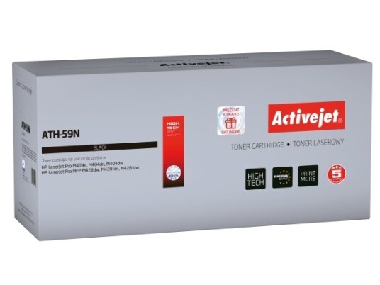 Activejet Ath-59N 3000 Sider Sort 1 Stykker