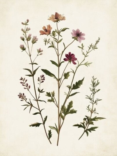 Plakat Floral Eleganse
