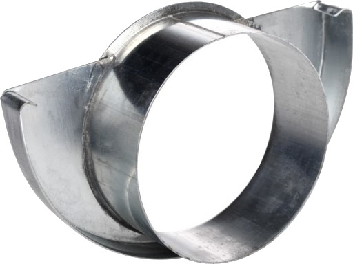 11" x 75 mm Endehette med hull Sinkplast