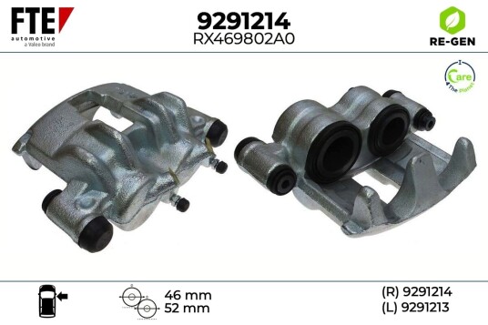 FTE 9291214 Bremsecaliper FTE 9291214 Bremsecaliper