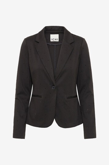ICHI Dressjakke ihKate Rhineshine Svart