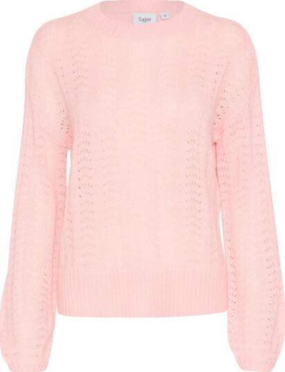 Saint Tropez Dame Strikkevarer Rosa XS,