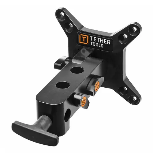 Tether Tools VU2 Rock Solid VESA Mount Studio Monitor Mount for stativ Tether Tools VU2 Rock Solid VESA Mount Studio Monitor Mount for stativ