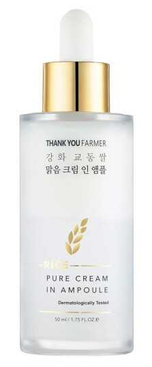 THANK YOU FARMER Rice Pure Cream In Ampoule 50ml