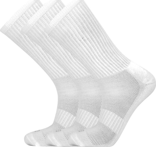 Endurance Hoope 3-pack sokker White 35-38