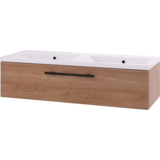Servantskap Linn Bad Ingrid 120cm 1 Skuff Dobbel 110512D1S Servantskap Linn Bad Ingrid 120cm 1 Skuff Dobbel 110512D1S
