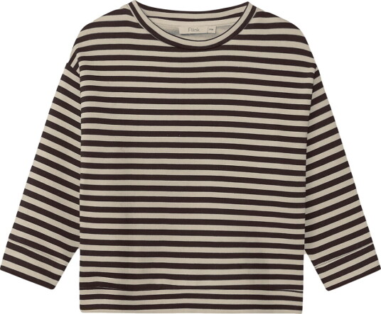 Fliink Collegegenser Alvin Kaffebønne/sandskall Fliink 110 Collegegenser Beige Brun Hvit