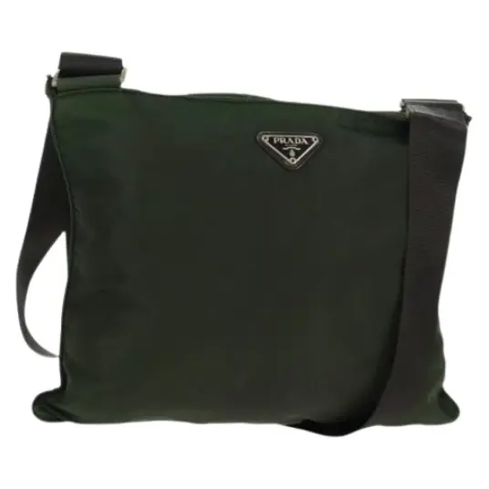 Prada Vintage Dame Grønn Prada Vintage Dame Grønn