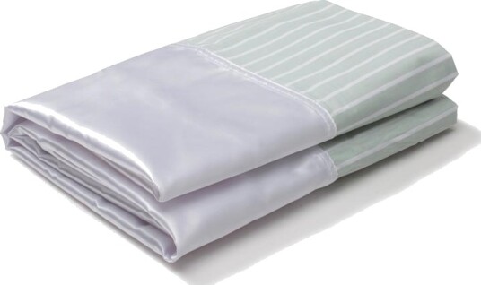 SatinSheet glidelaken med vinger 140x200 cm SatinSheet glidelaken med vinger 140x200 cm