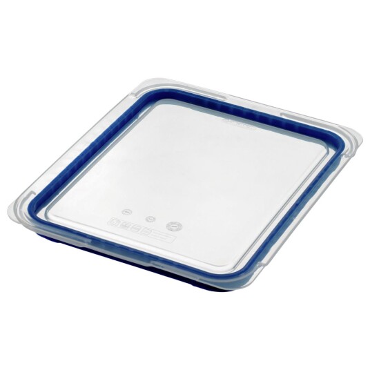 Araven Lokk GN 1/2 hermetisk; Størrelse GN 1/2 32.5x26.5 cm LxB; Transparent; Rektangulær