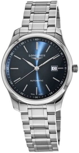 Longines Herreklokke L2.893.4.92.6 Master Blå/Stål Ø42 mm Longines Herreklokke L2.893.4.92.6 Master Blå/Stål Ø42 mm