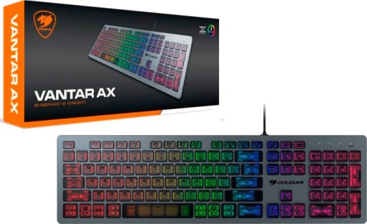 Cougar Vantar AX RGB Gamingtastatur Scissor Switch Cougar Vantar AX RGB Gamingtastatur Scissor Switch