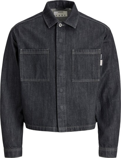 Jack & Jones Jjibolt Denim Overshirt Akm 726 Ln Grey L Jack & Jones Jjibolt Denim Overshirt Akm 726 Ln Grey L