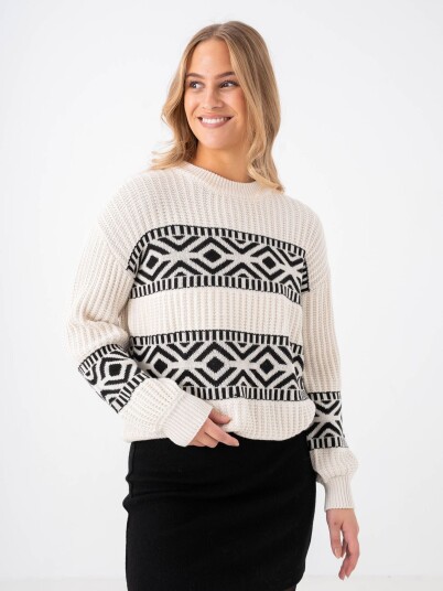 Ichi Barisa Long Sleeve 2 Hvit XS