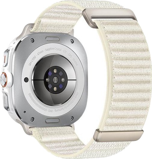 Nylonreim til Samsung Galaxy Watch Ultra 47mm / Ultra 2025 Starlight Nylonreim til Samsung Galaxy Watch Ultra 47mm / Ultra 2025 Starlight