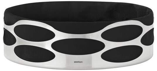 Stelton  Embrace brødkurv 23 cm svart