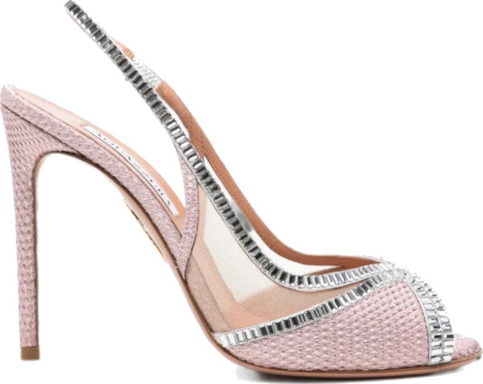 Aquazzura Dame Sko Rosa 39 EU,