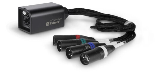 Palmer Aoc Loom Xlrm Aoc From Ethercon To 4 X Xlr Male Palmer Aoc Loom Xlrm Aoc From Ethercon To 4 X Xlr Male
