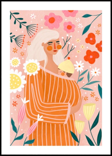 Blooming Motherhood Plakat / 50x70