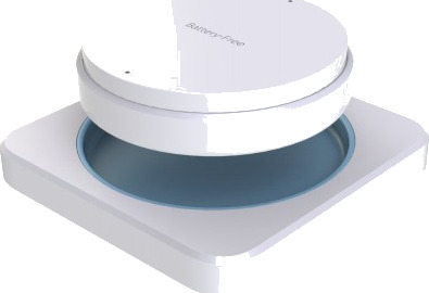 SimpleLink Veggholder for trådløs-batteriløs bryter hvit
