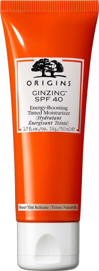 Origins GinZing SPF 40 Energy-Boosting Tinted Moisturizer 50 ml Selvbruning Origins GinZing SPF 40 Energy-Boosting Tinted Moisturizer 50 ml Selvbruning