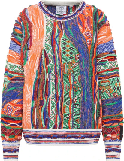 Carlo Colucci Dame Strikkevarer Flerfarget XL,