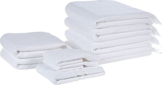 Håndkle Atiu sett på 9 Hvit Hvit