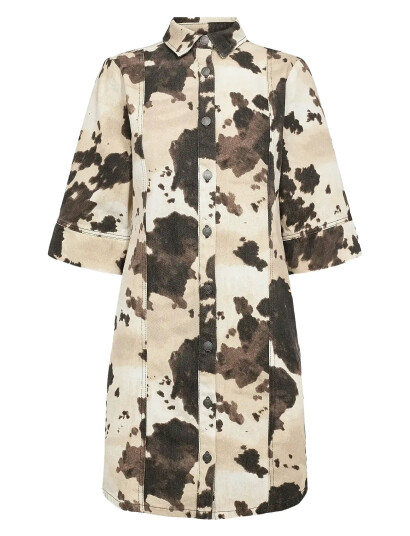 Nümph Nuivy Shirt Dress - Beige - 36 Nümph Nuivy Shirt Dress - Beige - 36