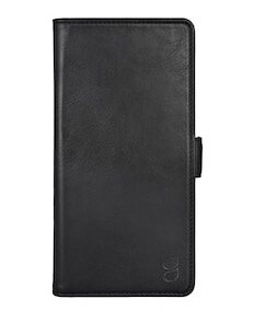 Gear Flip-deksel til Samsung Galaxy S24 Ultra med 3 kortlommer - Svart