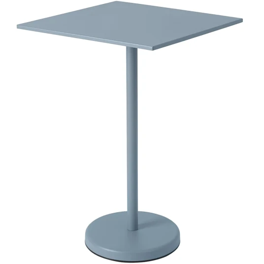 Muuto Linear Steel Barbord 70x70 cm Pale Blue Muuto Linear Steel Barbord 70x70 cm Pale Blue