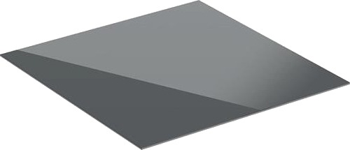 Afdækning One 45X0,6X46,5 Glas Lava