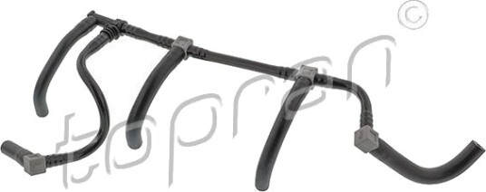 Slange, lekkasje brennstoff TOPRAN 702 551