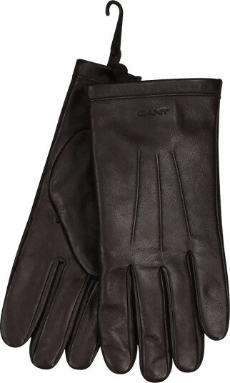Gant Cashmere Lined Lambskin Gloves - Brown - M