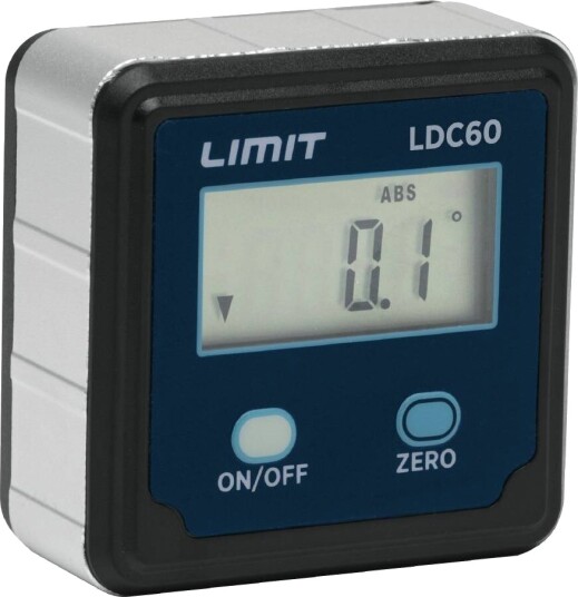 Luna Mini Digital Vater 60 cm med Vinkelmåler og Magnetisk Bunn