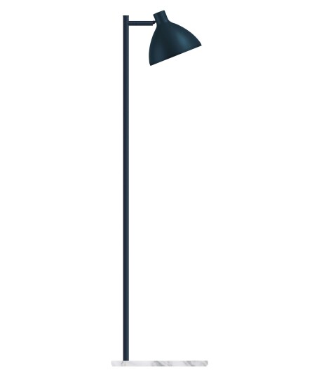 Westal Ark Micro Standardlampe GU10 uten lyskilde Midnattsblå/Marmor Belysning