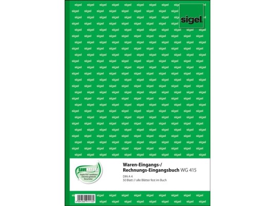 Sigel Wg415 50 Ark A4 Hvit 210 Mm 297 Mm
