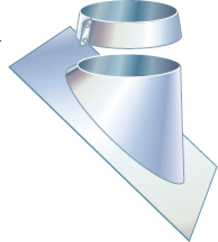 TAKDEKKING 33–45° ALUMINIUM