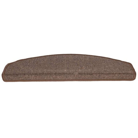 vidaXL Trappematter 10 stk 65x24x4 cm kaffebrun