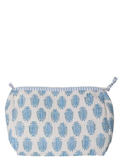 Au Maison Cosmetic Bag - Blue - 14X23CM Au Maison Cosmetic Bag - Blue - 14X23CM